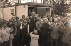 De kantine wordt geopend